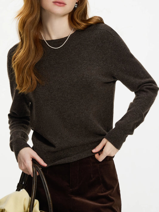 Women’s 100% Wool Knit Sweater